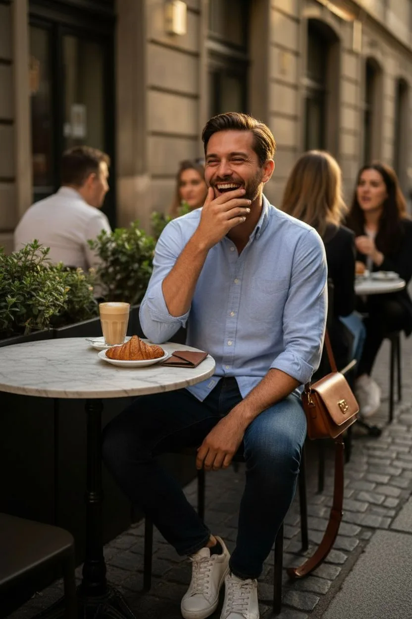 Example of the Dating Profile AI photoshoot pack