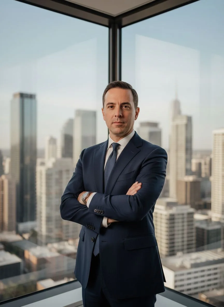 Example of the Executive Studio AI photoshoot pack