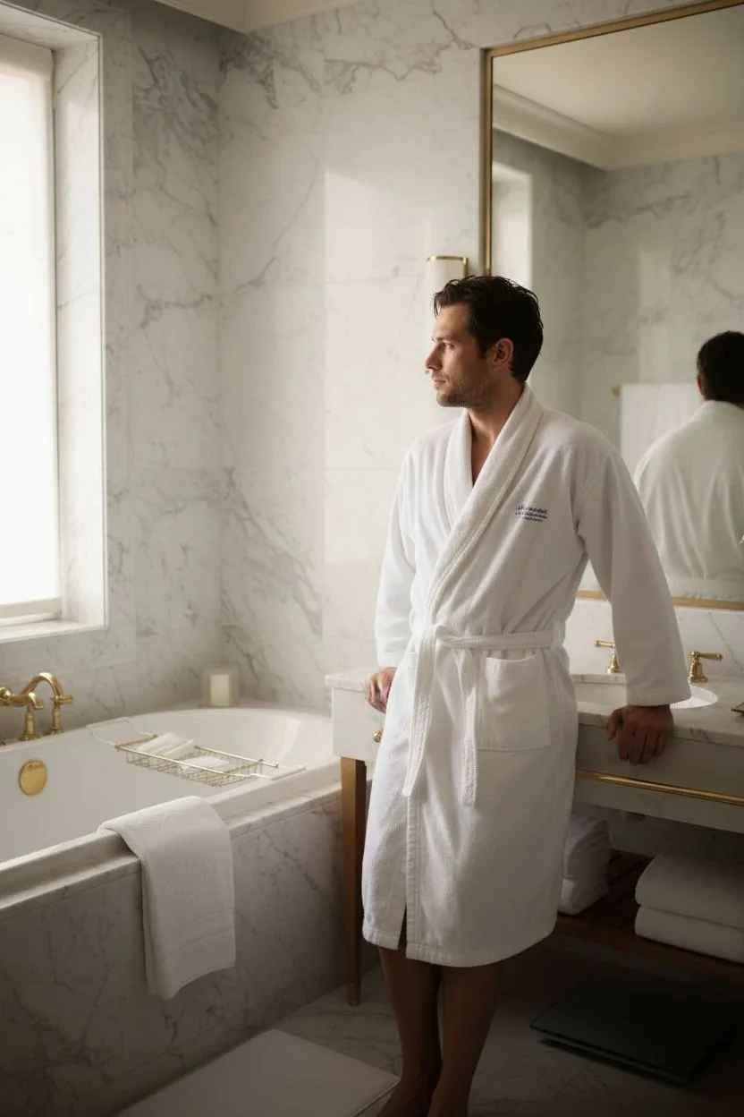 Example of the Hotel Room AI photoshoot pack