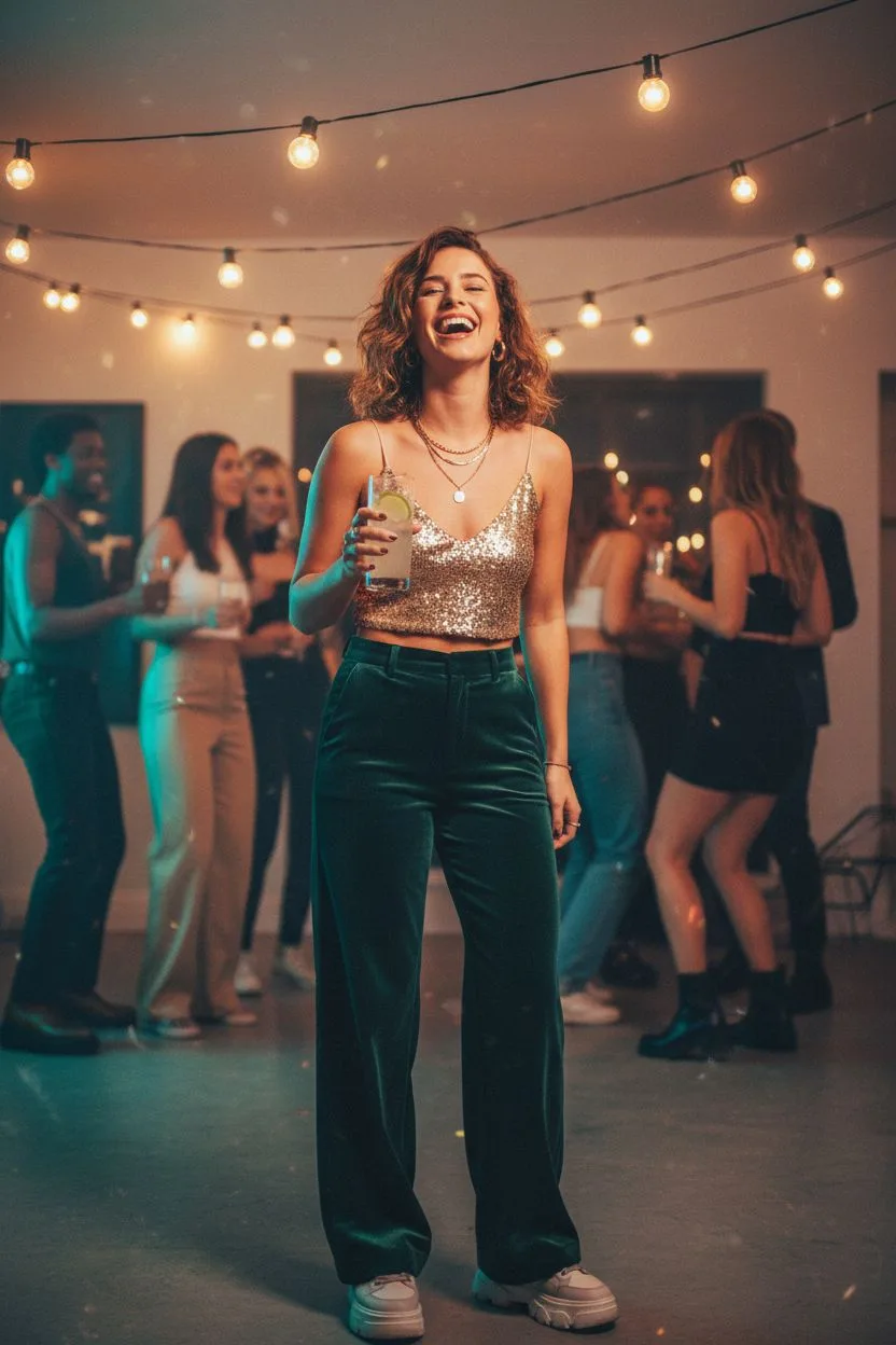 Example of the House Party AI photoshoot pack