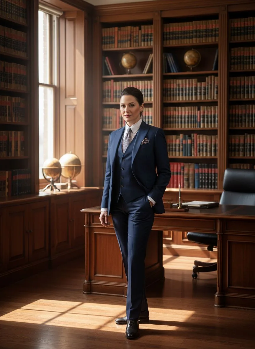 Example of the Lawyer AI photoshoot pack