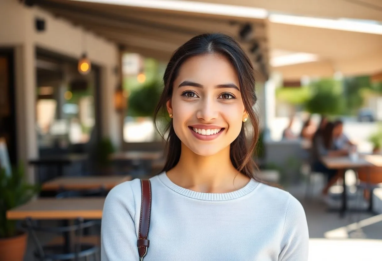AI Photos for Bumble — First-Photo Confidence — example photo