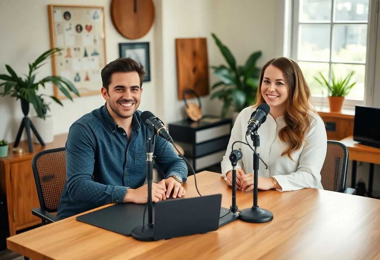 AI photo example for Podcasters